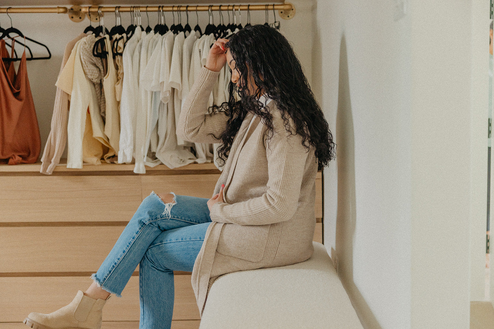 Lesley | Luxury Art-Inspired Cardigan