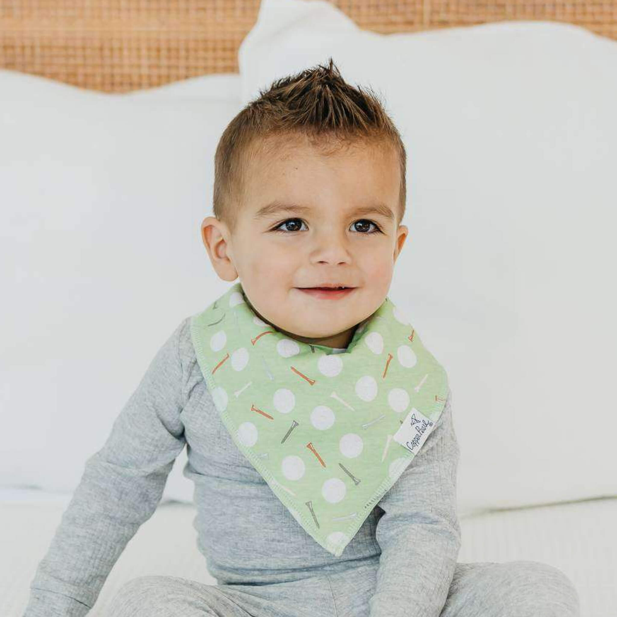 Baby Bandana Bibs Bogey – Copper Pearl