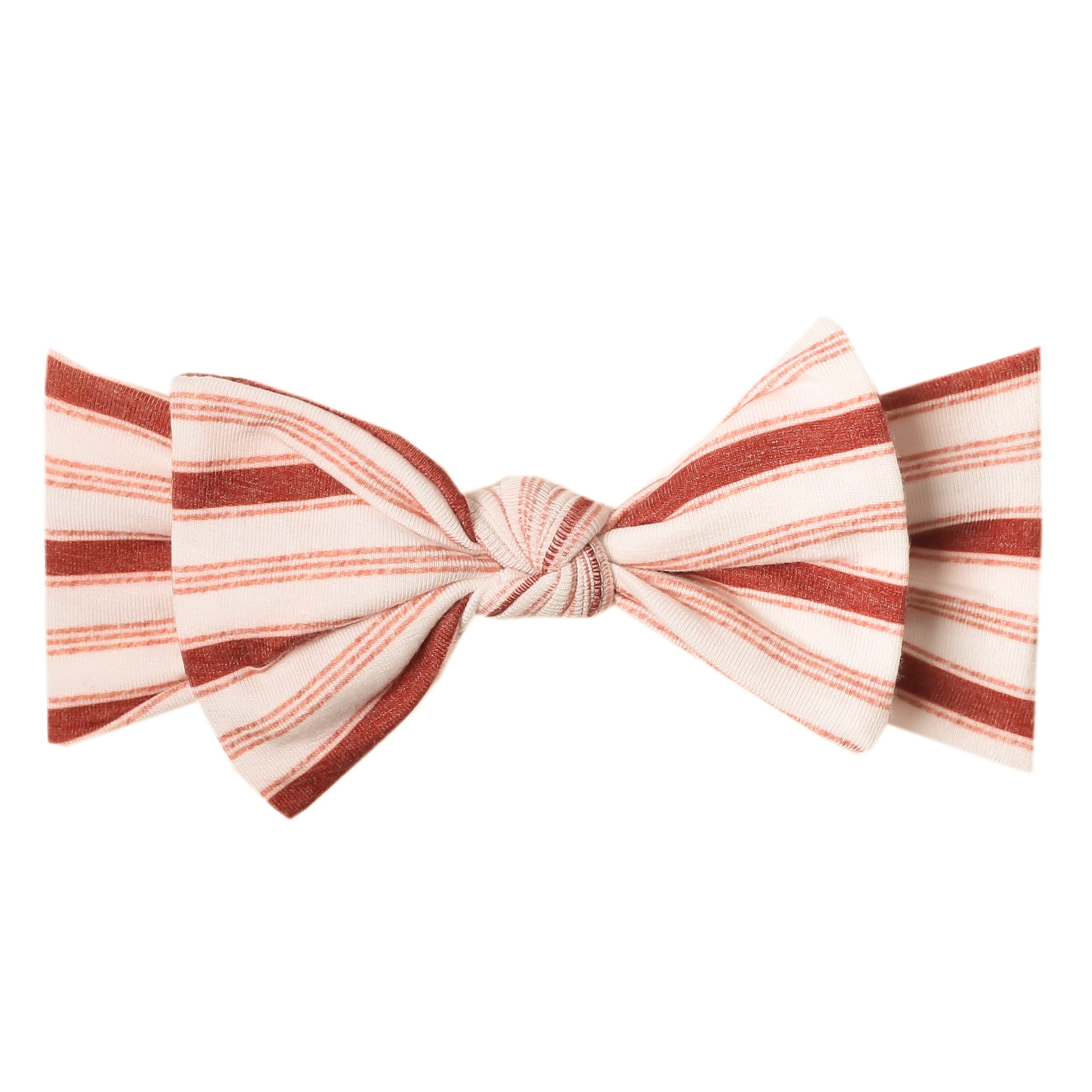 Knit Headband Bow - Cinnamon