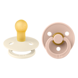 BIBS Colour 2 PACK Latex Ivory/Blush