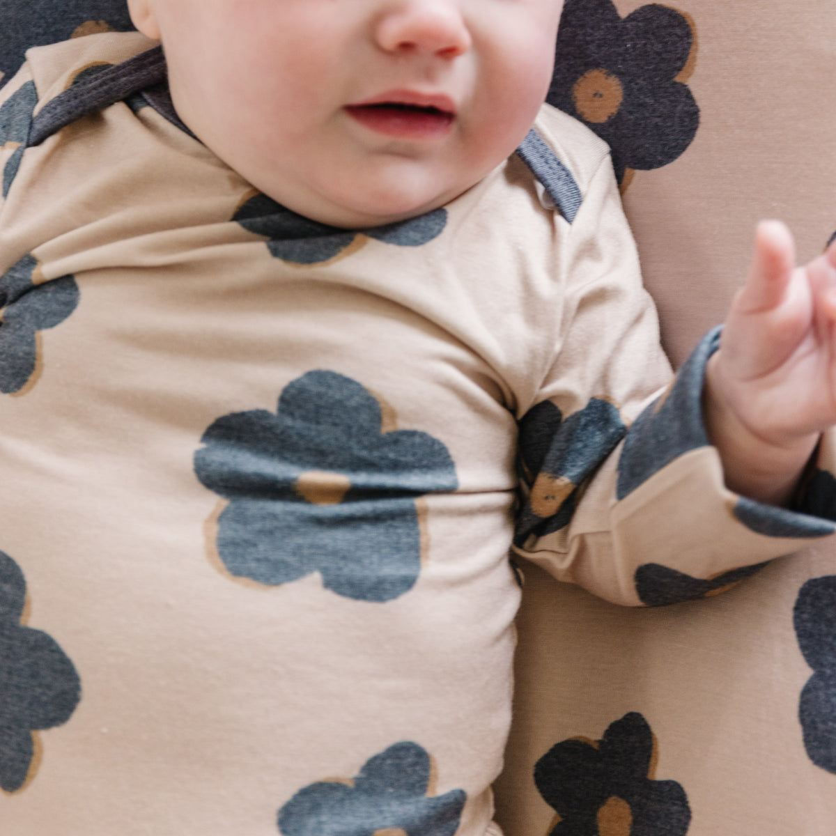 Long Sleeve Bodysuit - Gemma In Tan