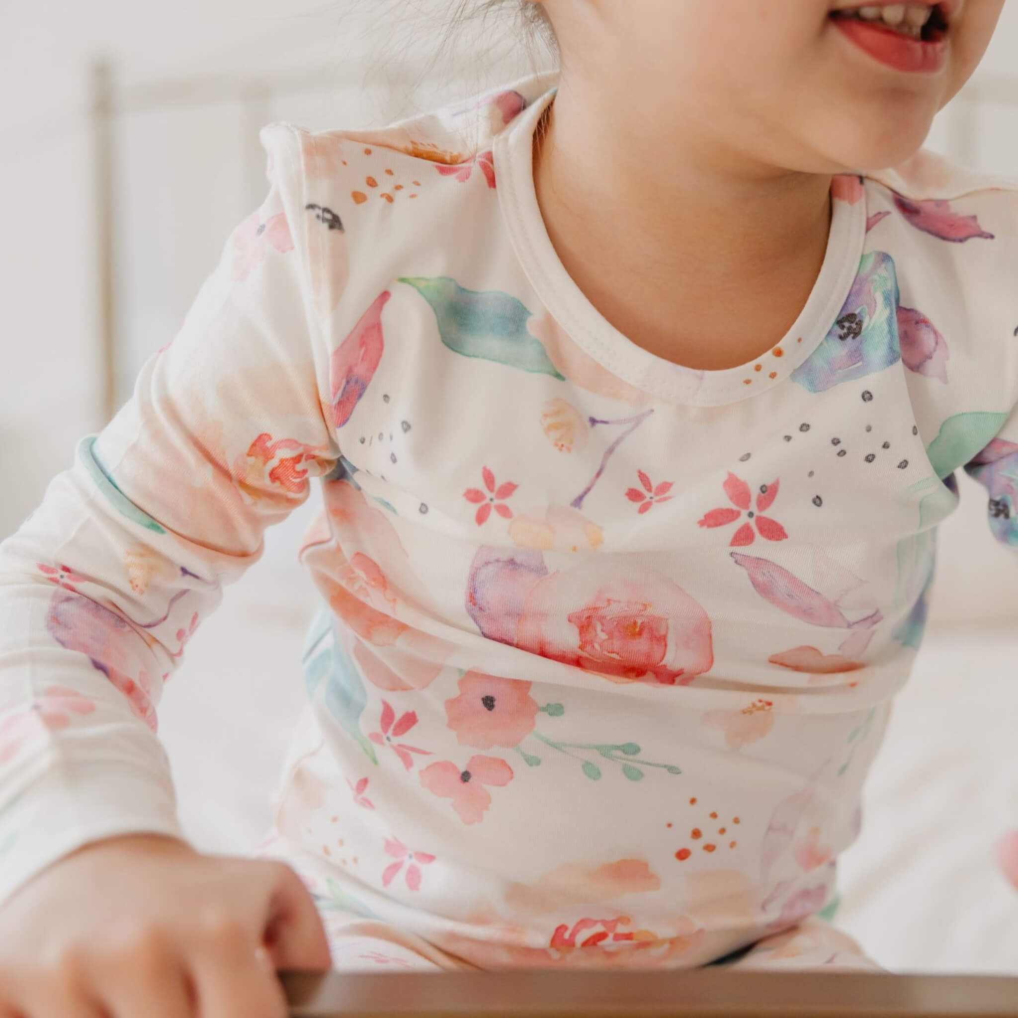 2pc Long Sleeve Pajama Set Bloom