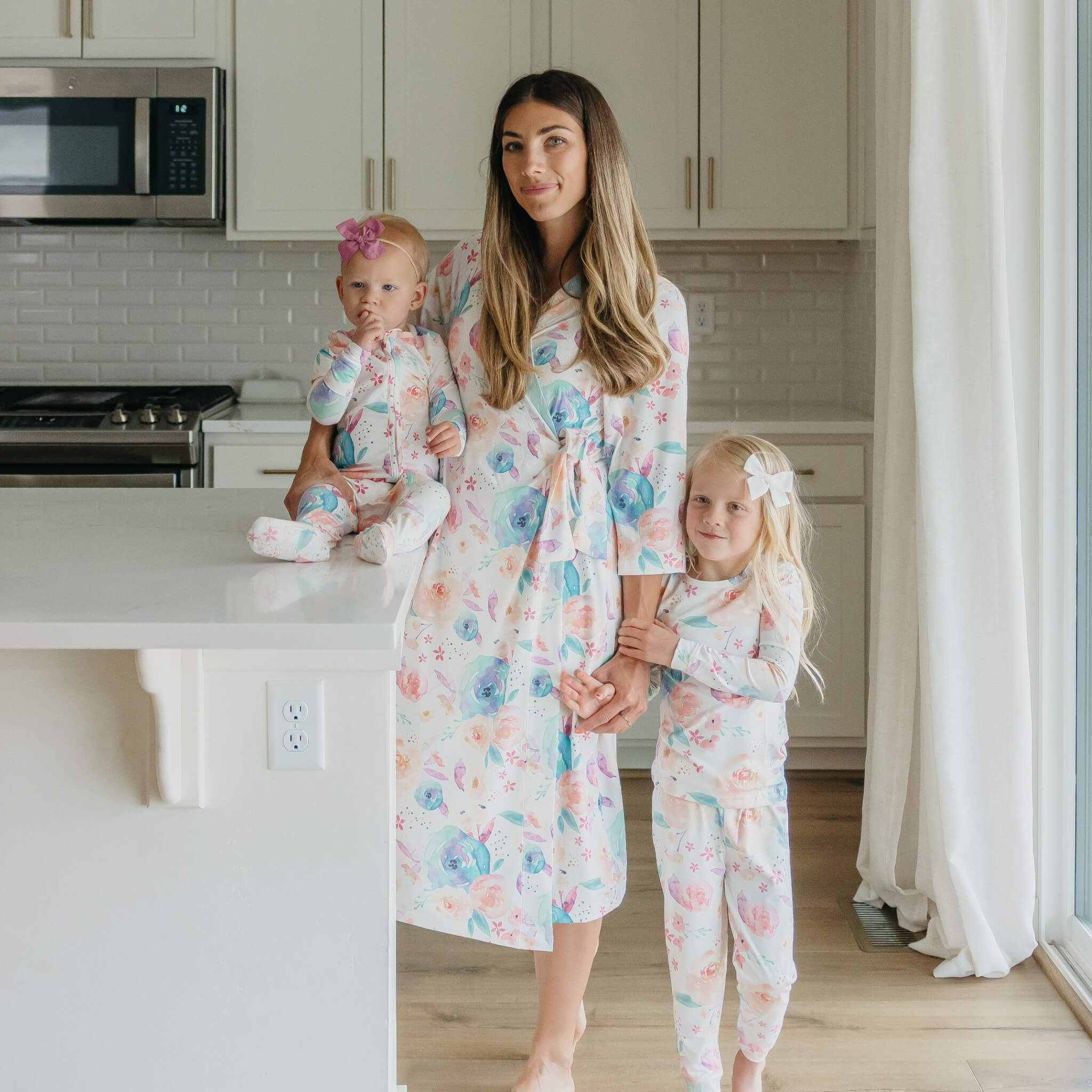 2pc Long Sleeve Pajama Set Bloom