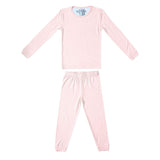 2pc Long Sleeve Pajama Set - Blush