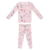 2pc Long Sleeve Pajama Set - Cheyenne