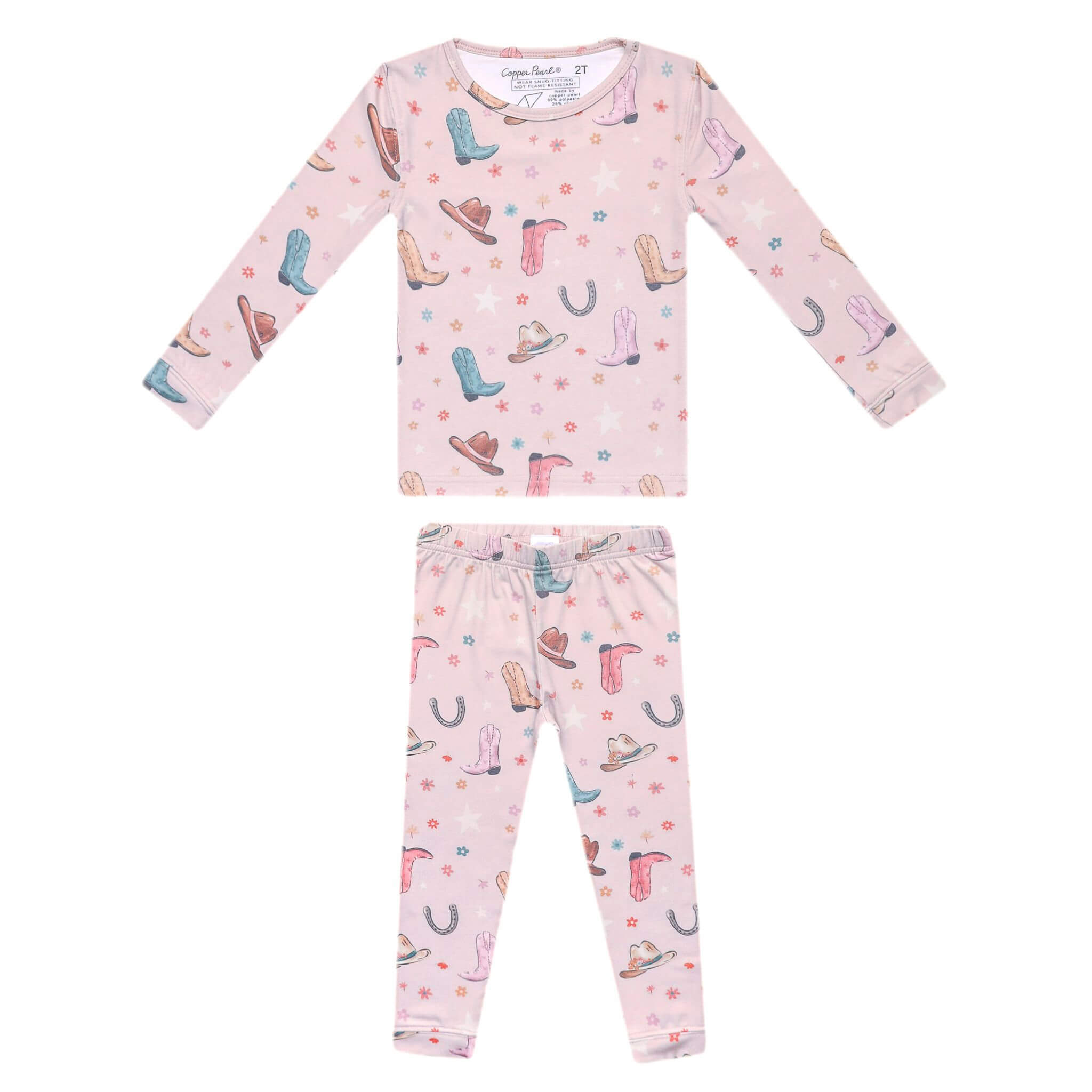 2pc Long Sleeve Pajama Set - Cheyenne