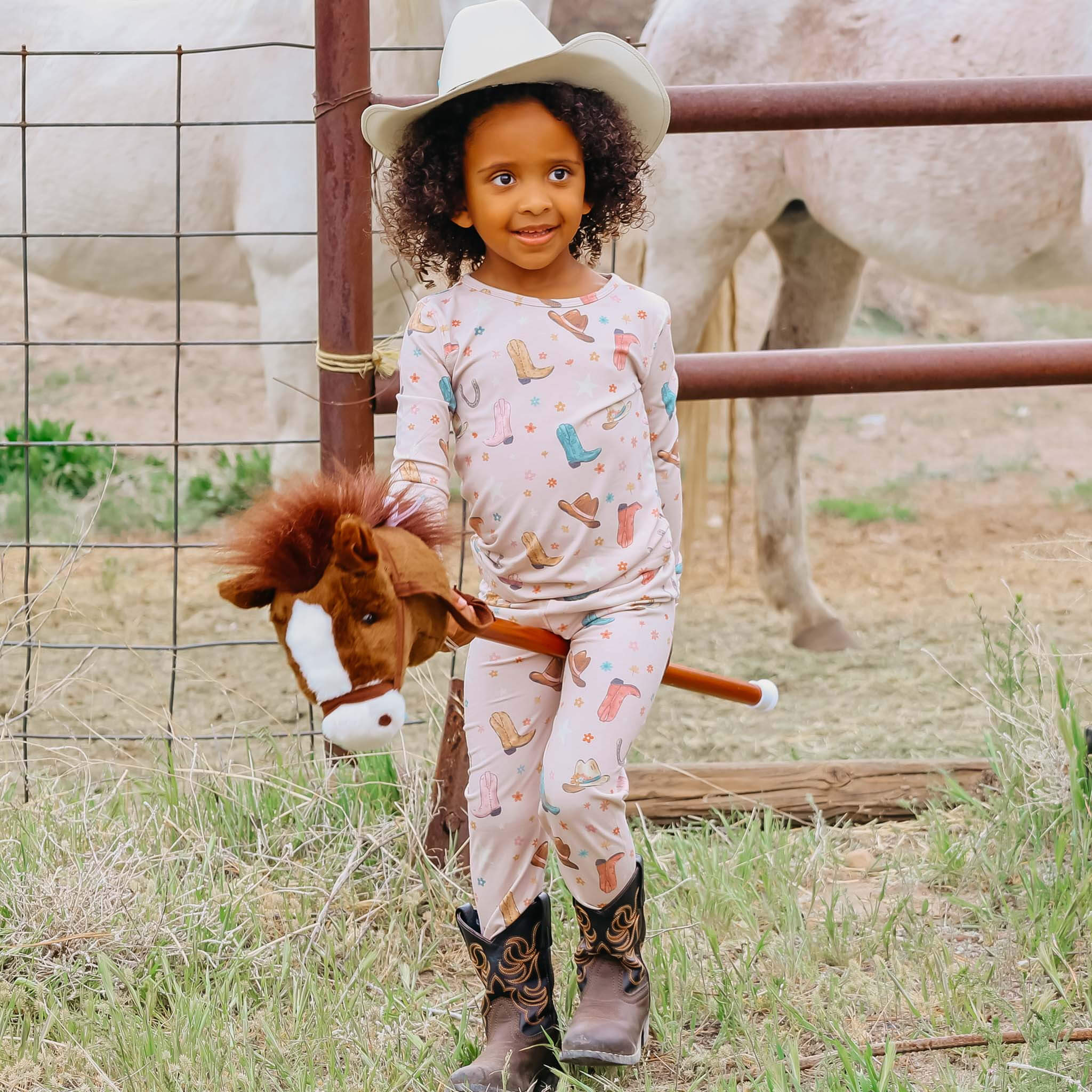 2pc Long Sleeve Pajama Set Cheyenne