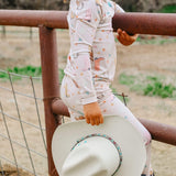 2pc Long Sleeve Pajama Set - Cheyenne