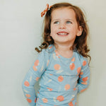 2pc Long Sleeve Pajama Set - Clementine