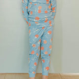 2pc Long Sleeve Pajama Set - Clementine