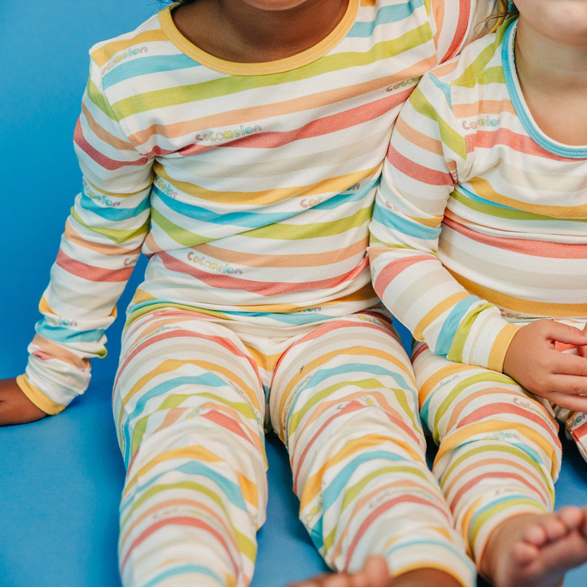 2pc Long Sleeve Pajama Set - CoComelon Stripe