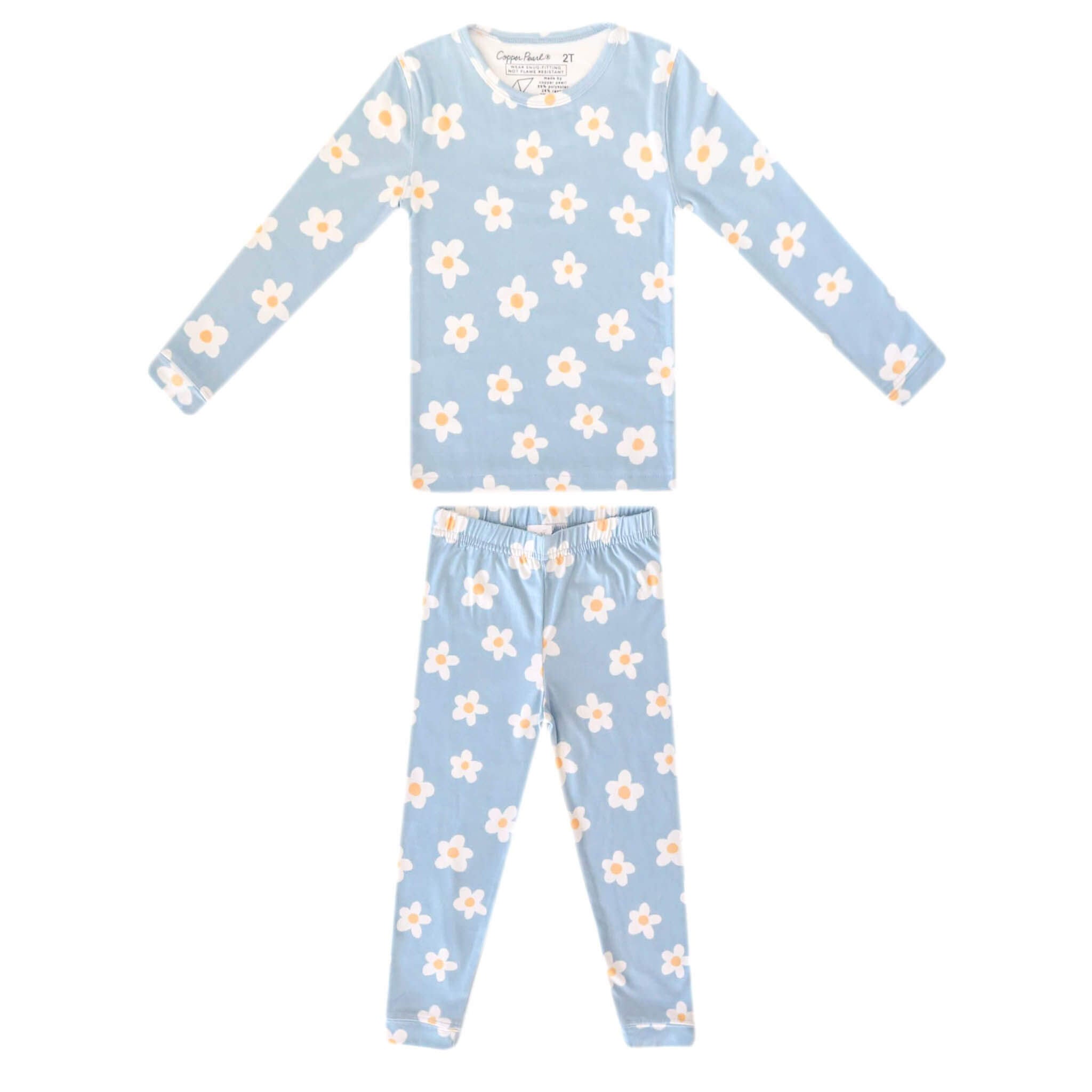 2pc Long Sleeve Pajama Set - Della