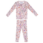 2pc Long Sleeve Pajama Set - Flora