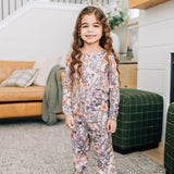 2pc Long Sleeve Pajama Set - Flora