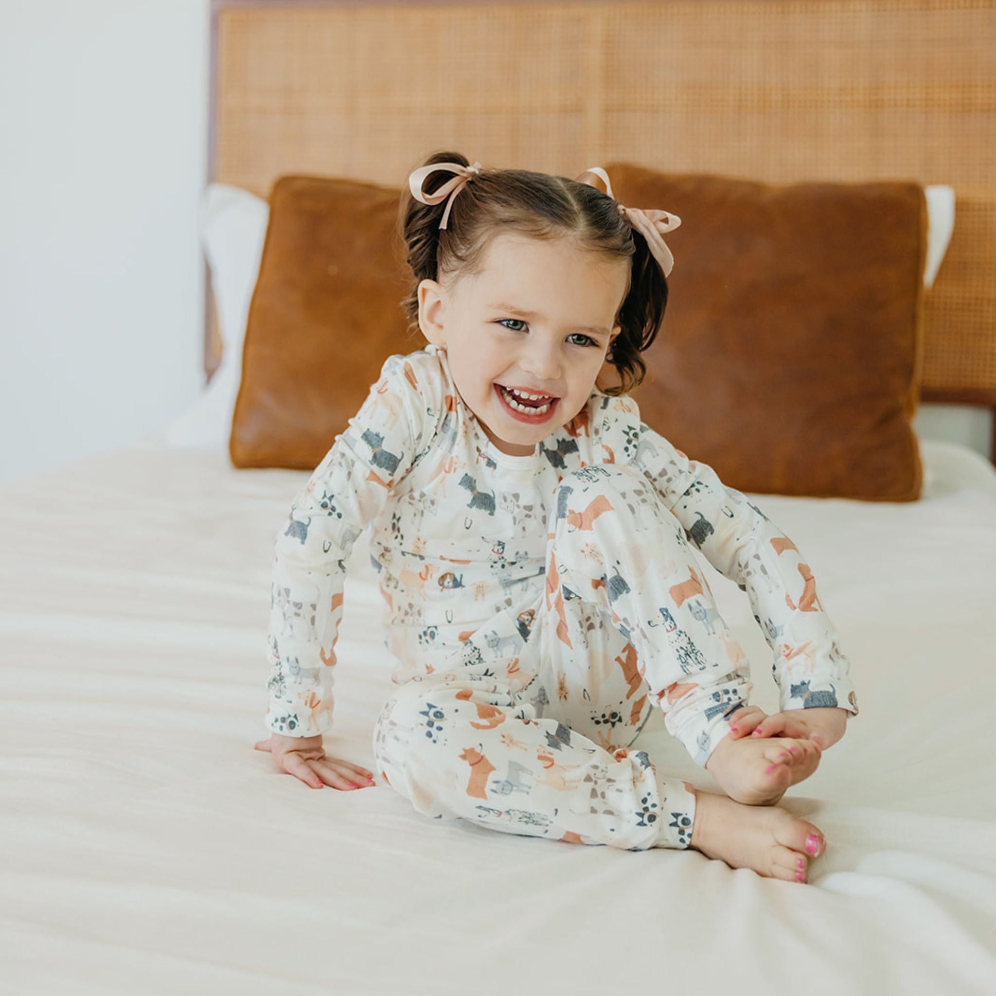 2pc Long Sleeve Pajama Set - Rufus