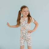 2pc Short Sleeve Pajama Set - Autumn