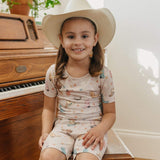 2pc Short Sleeve Pajama Set - Cheyenne