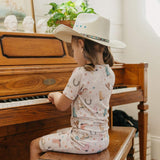 2pc Short Sleeve Pajama Set - Cheyenne