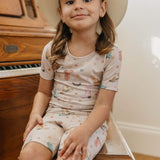 2pc Short Sleeve Pajama Set - Cheyenne