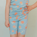 2pc Short Sleeve Pajama Set - Clementine