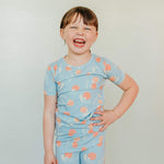 2pc Short Sleeve Pajama Set - Clementine