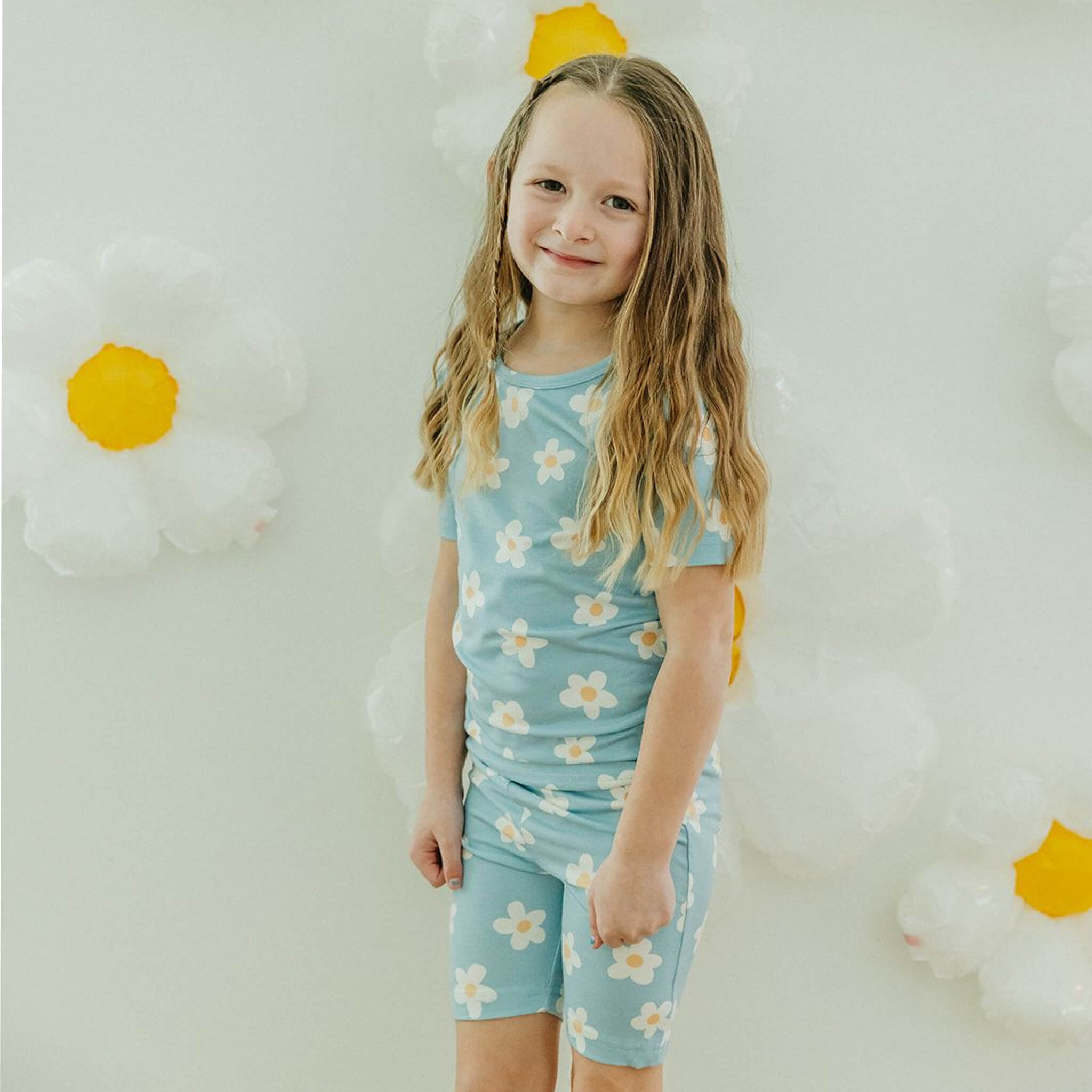 2pc Short Sleeve Pajama Set - Della