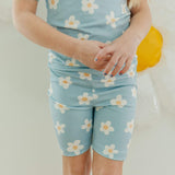2pc Short Sleeve Pajama Set - Della