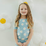 2pc Short Sleeve Pajama Set - Della
