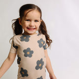 2pc Short Sleeve Pajama Set - Gemma In Tan