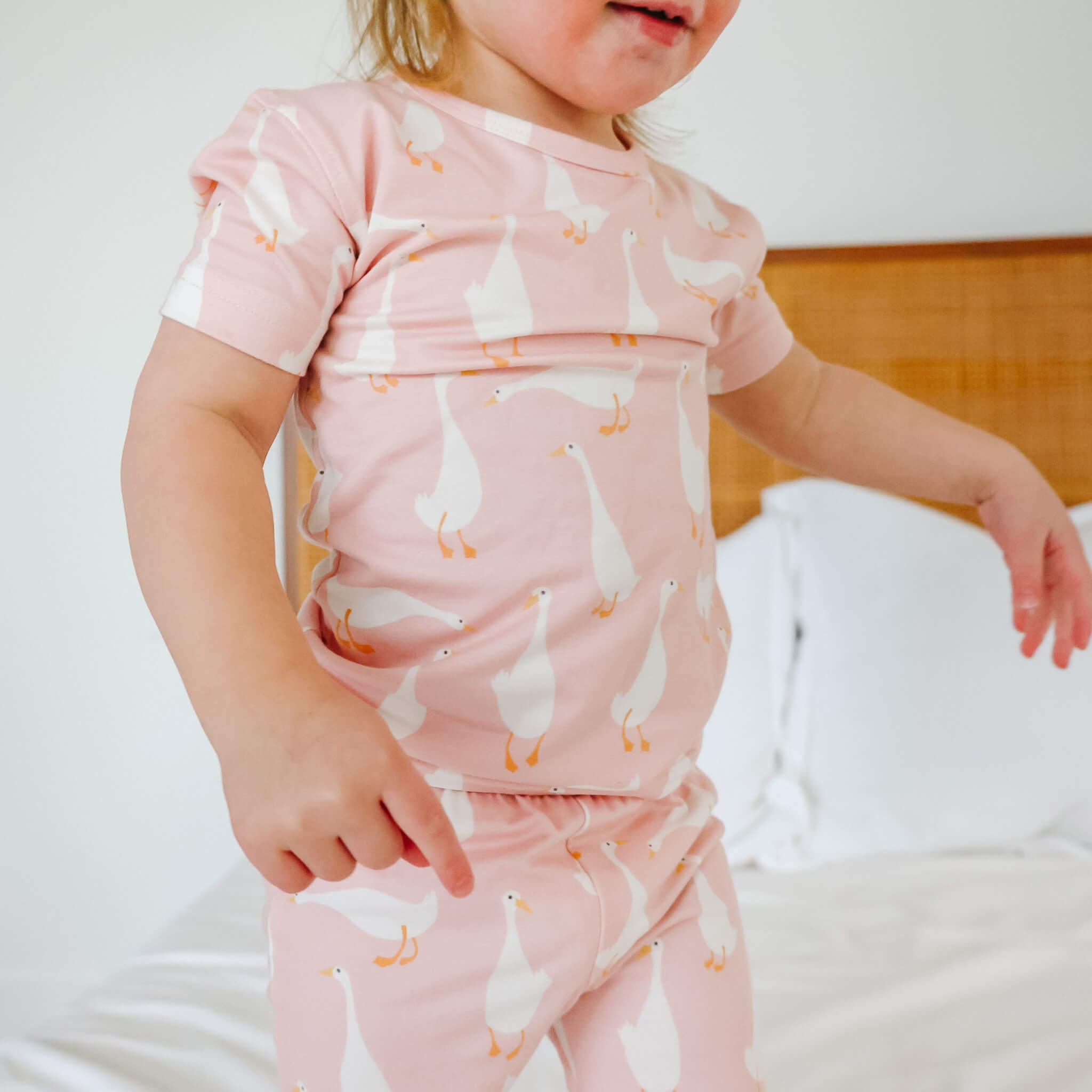 2pc Short Sleeve Pajama Set - Goosie