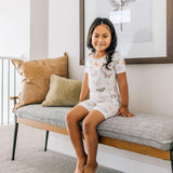 2pc Short Sleeve Pajama Set - Luna