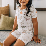 2pc Short Sleeve Pajama Set - Luna
