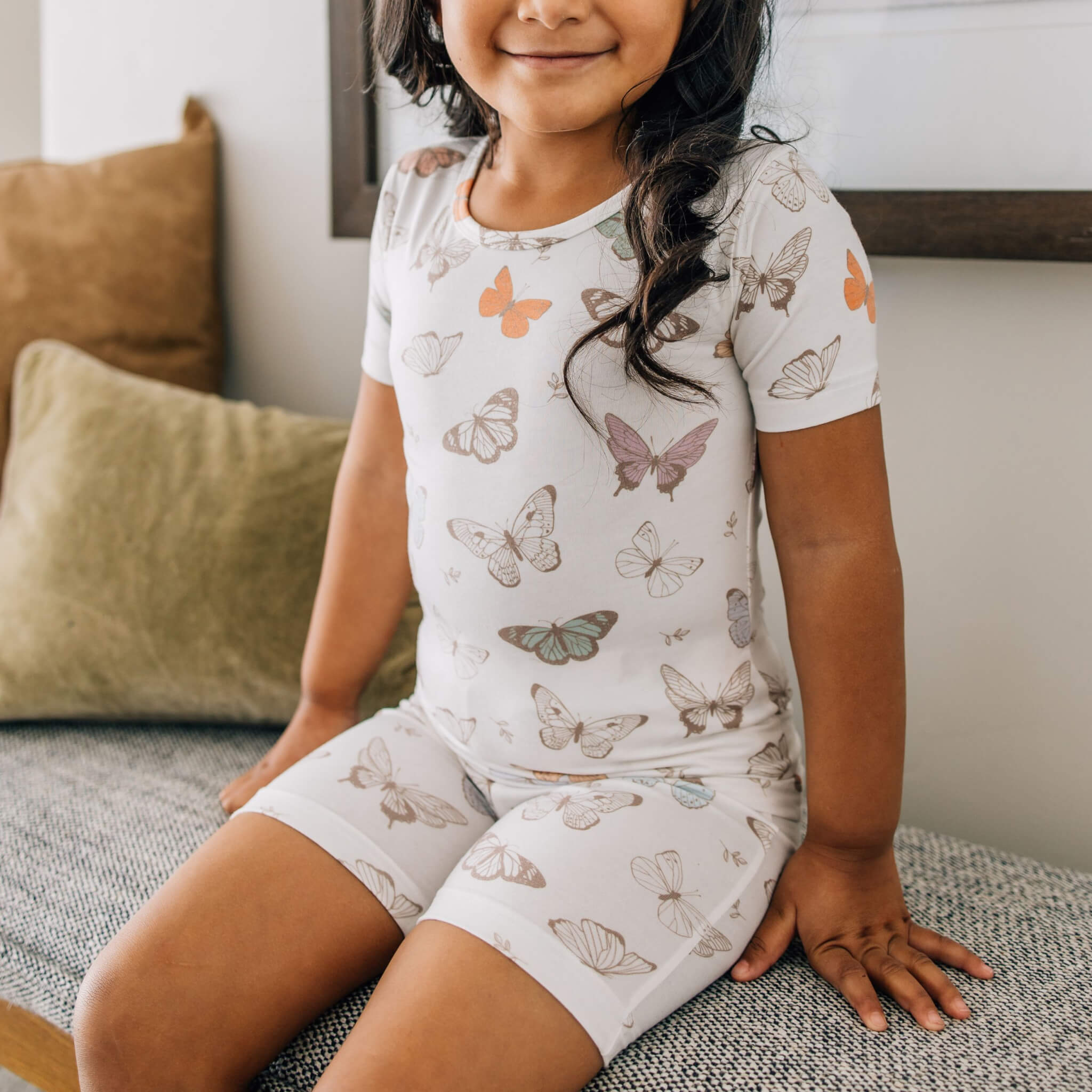 2pc Short Sleeve Pajama Set - Luna