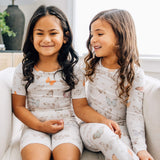 2pc Short Sleeve Pajama Set - Luna