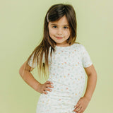 2pc Short Sleeve Pajama Set - Mabel
