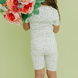 2pc Short Sleeve Pajama Set - Mabel