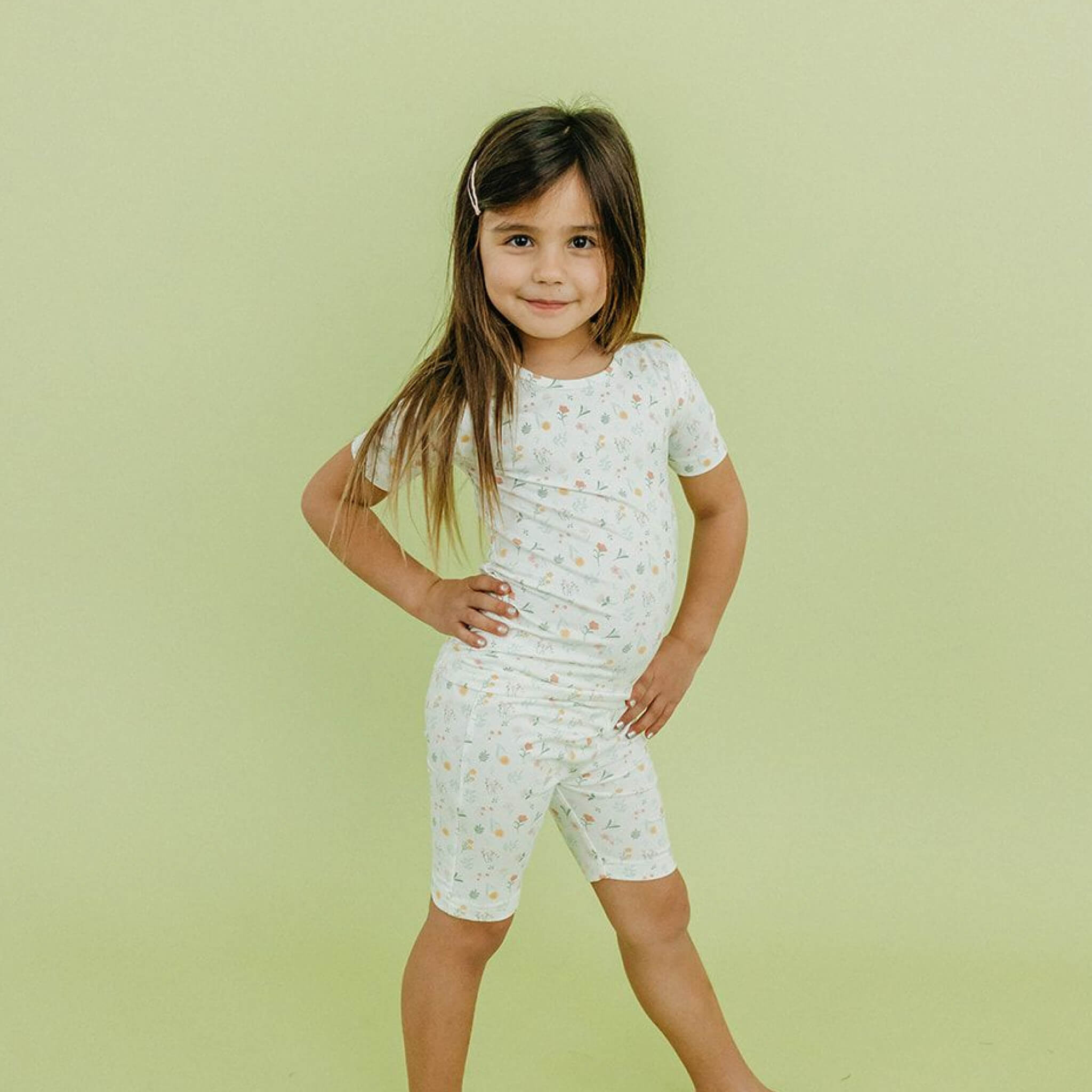 2pc Short Sleeve Pajama Set - Mabel