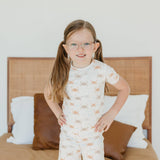2pc Short Sleeve Pajama Set - Tide