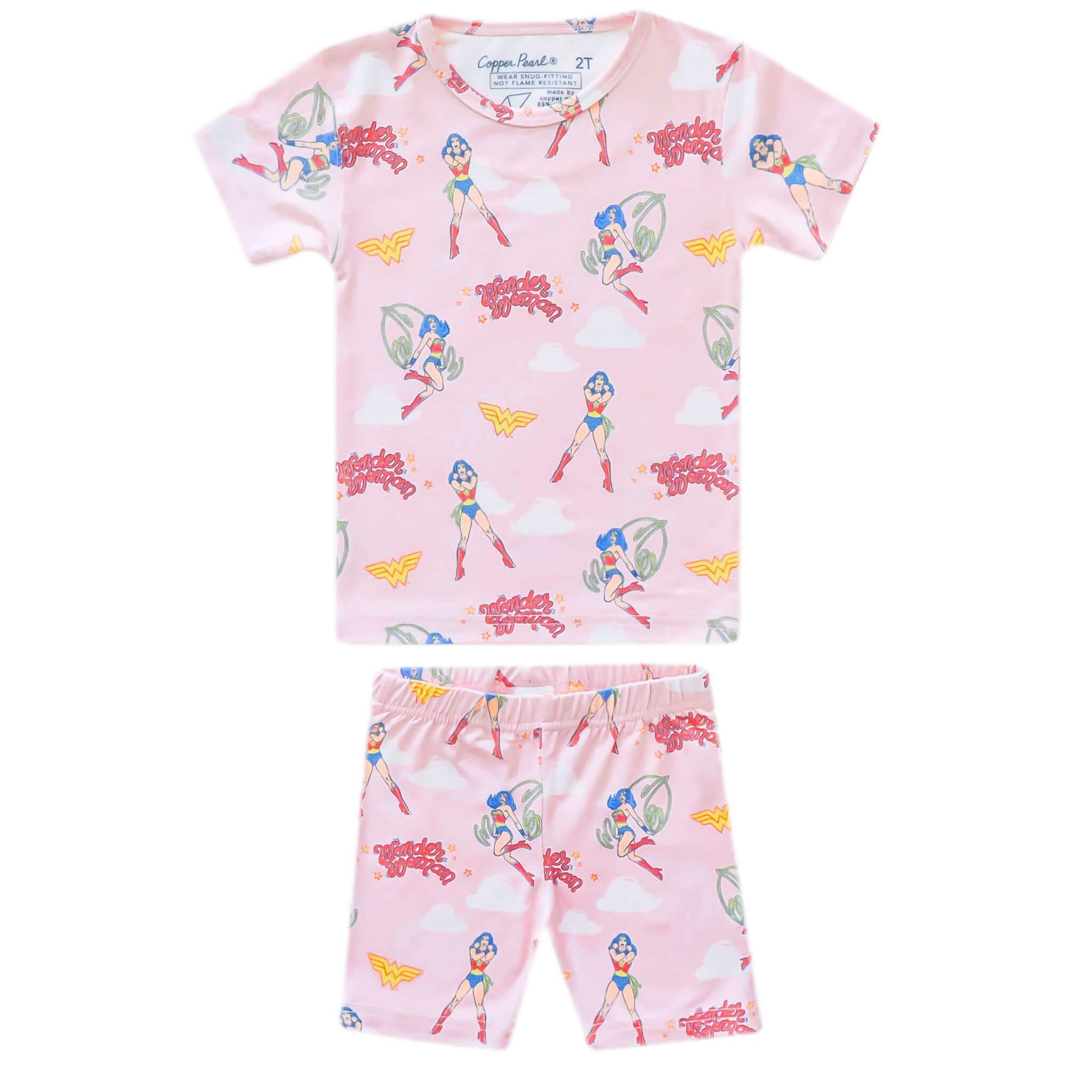 2pc Short Sleeve Pajama Set - Wonder Woman™