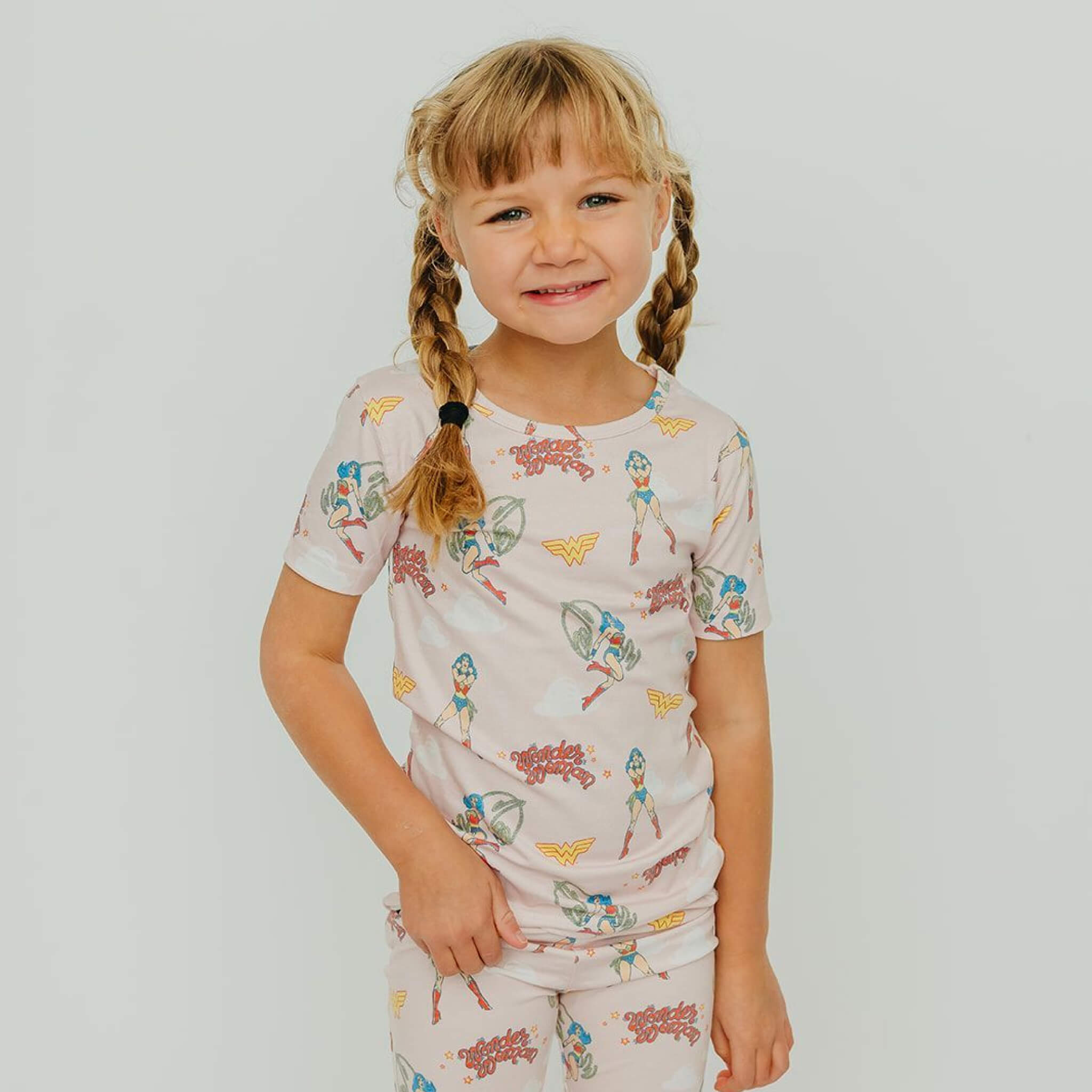 2pc Short Sleeve Pajama Set - Wonder Woman™