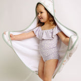 Premium Baby Knit Hooded Towel - Luna