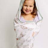 Premium Baby Knit Hooded Towel - Luna