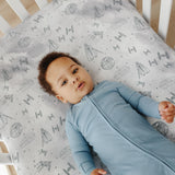 Premium Knit Fitted Crib Sheet - Empire