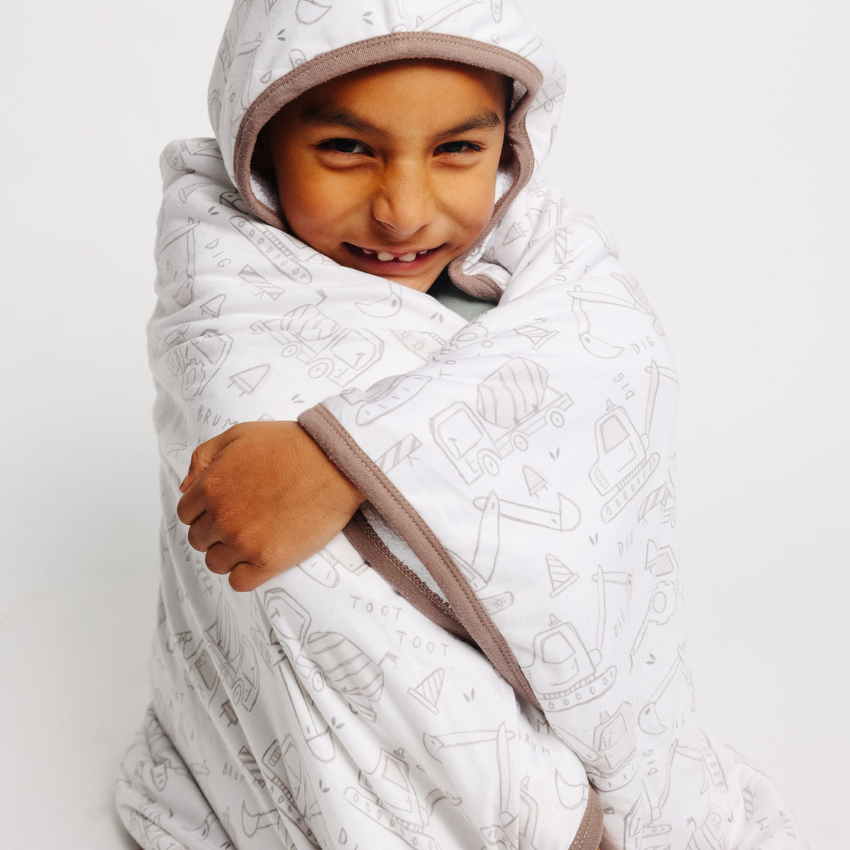 Premium Big Kid Hooded Towel - Gage