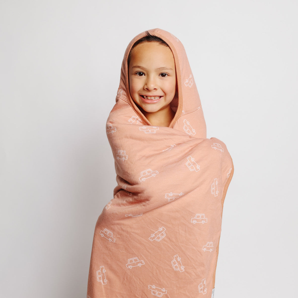 Premium Big Kid Hooded Towel - Cooper