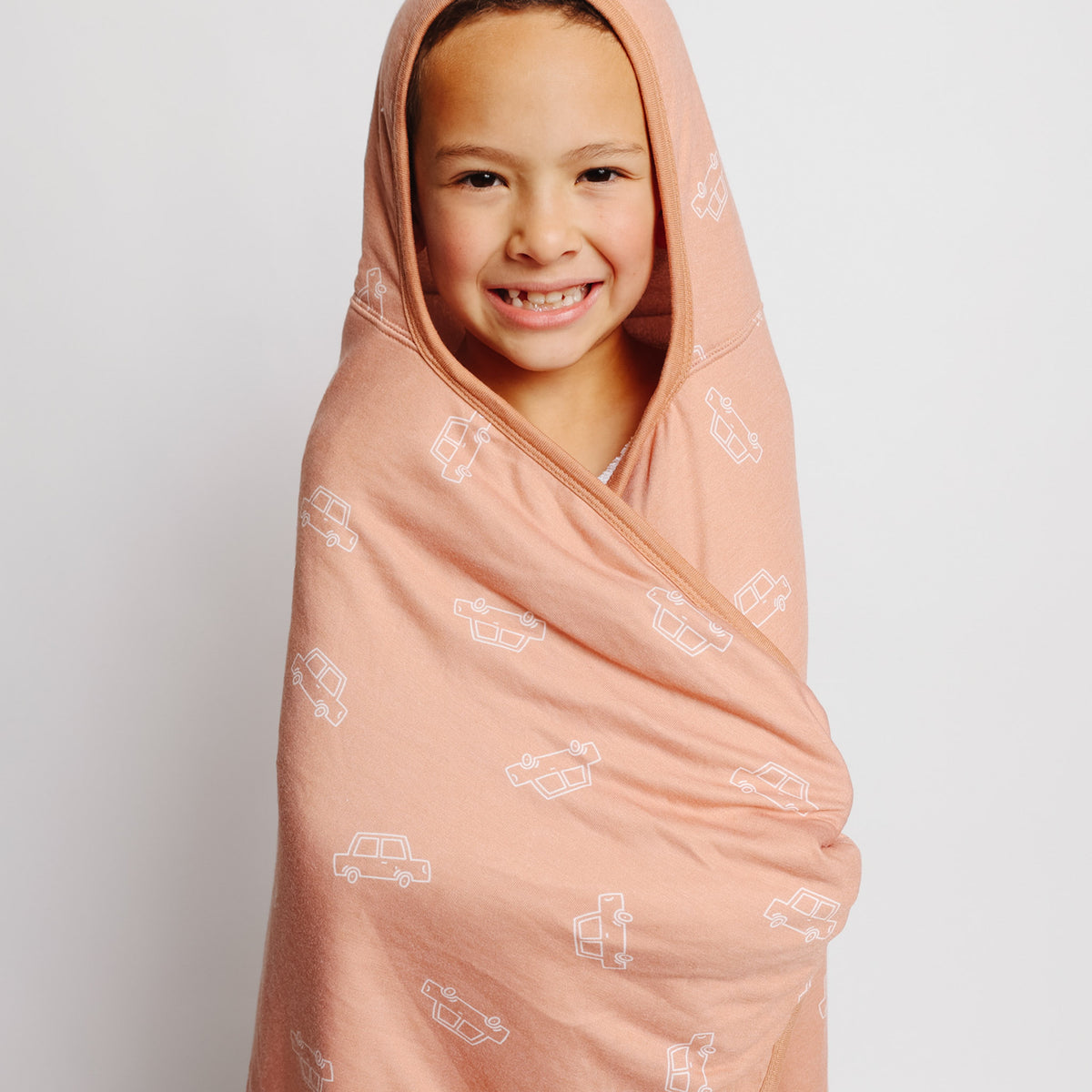 Premium Big Kid Hooded Towel - Cooper