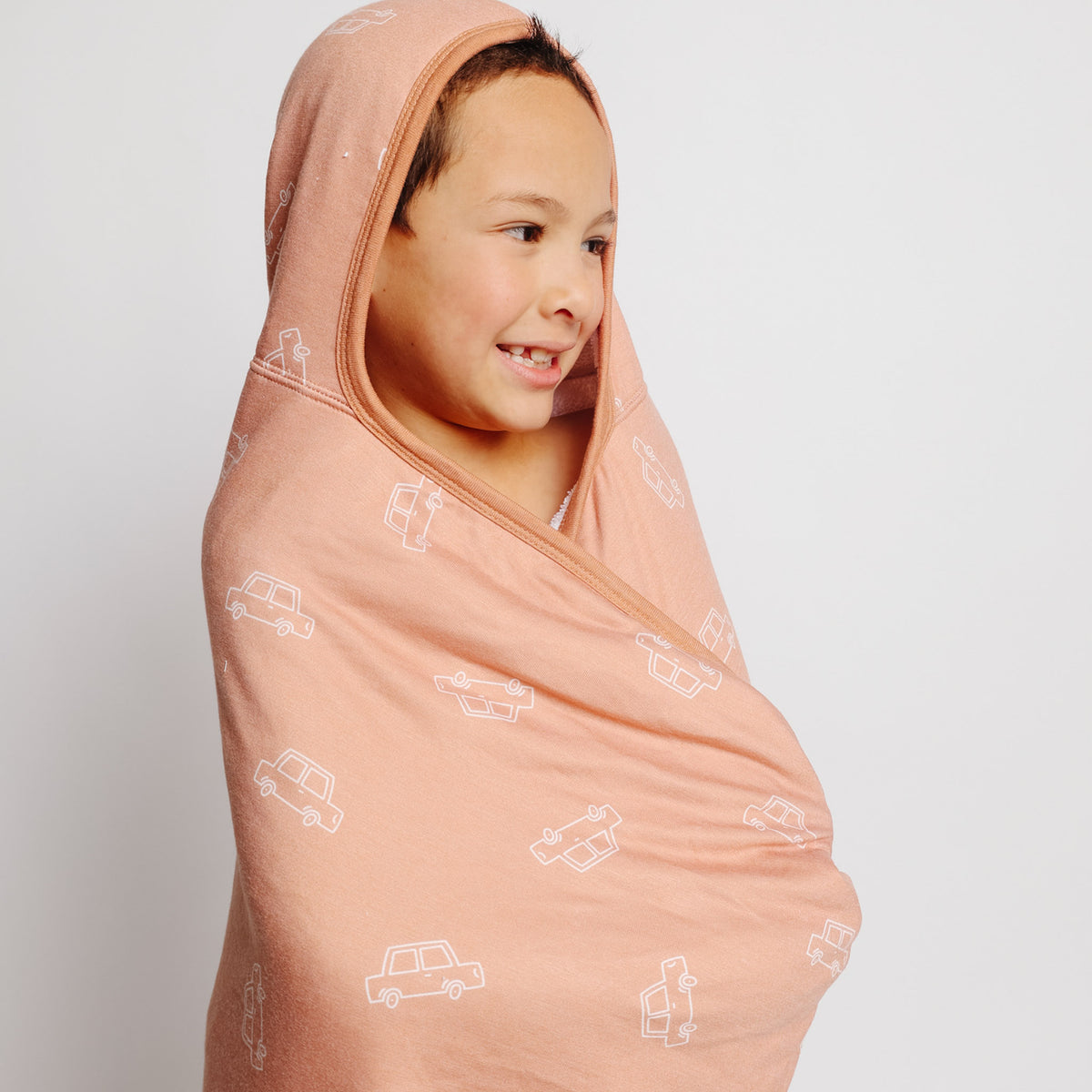 Premium Big Kid Hooded Towel - Cooper