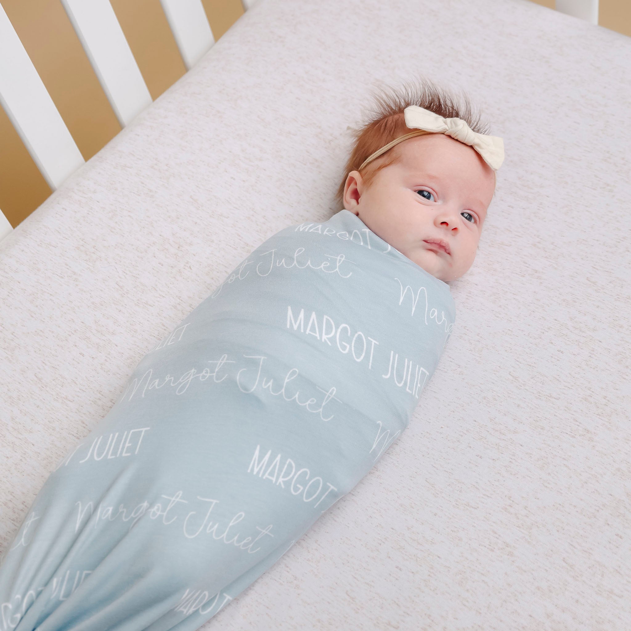 Personalized baby swaddle best sale