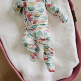 Footed Baby Pants - Dinosaurs of Jurassic Park