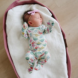 Footed Baby Pants - Dinosaurs of Jurassic Park